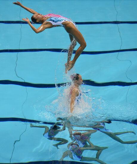 2012 Olympics. Synchronized Swimming Team Finals