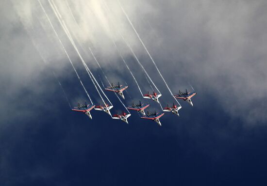 Air Forces' general rehearsal for Common Sky event