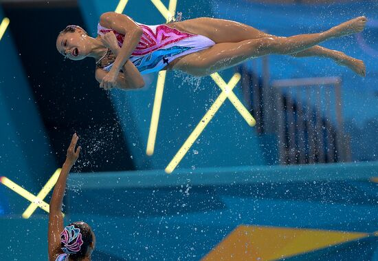 2012 Olympics. Synchronized Swimming Team Finals