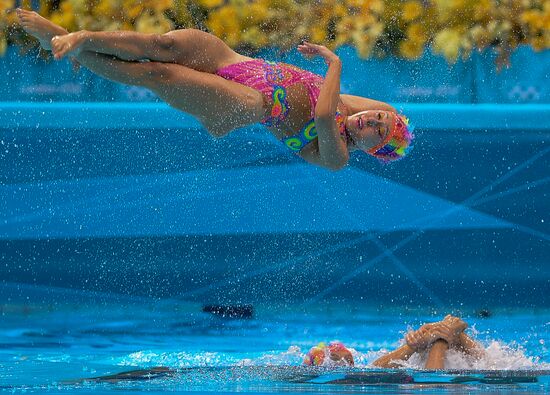 2012 Olympics. Synchronized Swimming Team Finals