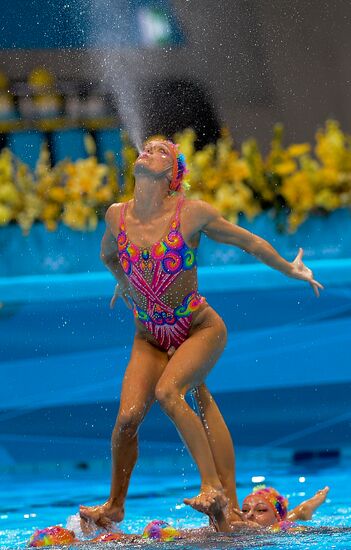 2012 Olympics. Synchronized Swimming Team Finals
