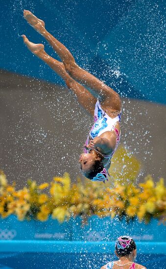 2012 Olympics. Synchronized Swimming Team Finals