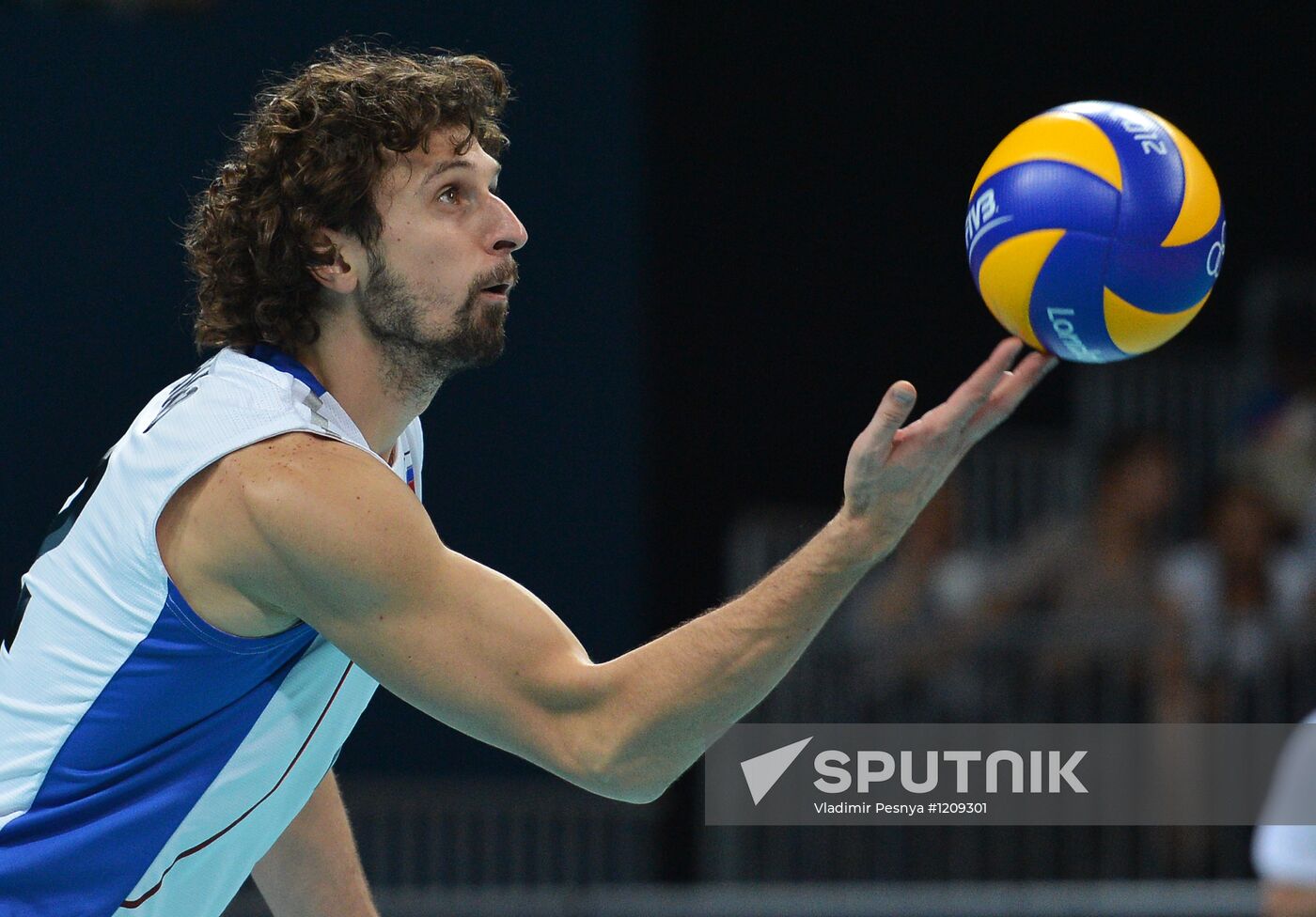 2012 Olympics. Men's Volleyball. Bulgaria vs. Russia
