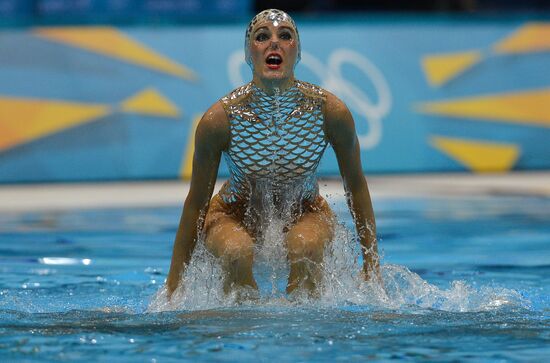 2012 Olympics. Synchronized Swimming Team Finals