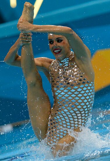 2012 Olympics. Synchronized Swimming Team Finals