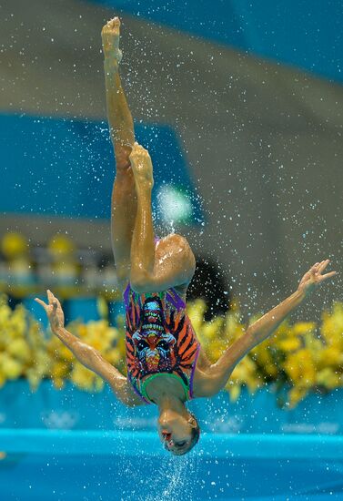 2012 Olympics. Synchronized Swimming Team Finals