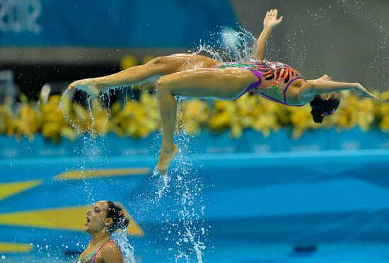 2012 Olympics. Synchronized Swimming Team Finals