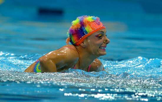 2012 Olympics. Synchronized Swimming Team Finals