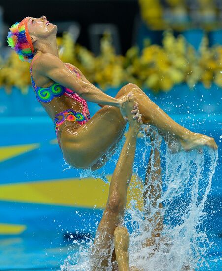 2012 Olympics. Synchronized Swimming Team Finals