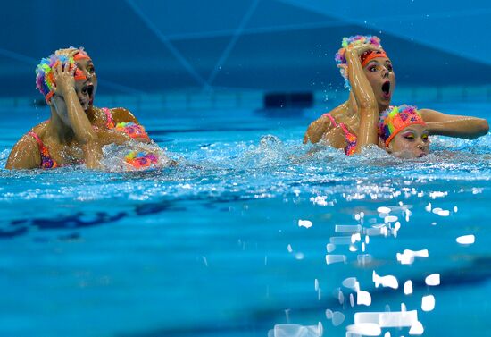 2012 Olympics. Synchronized Swimming Team Finals