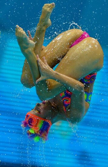 2012 Olympics. Synchronized Swimming Team Finals