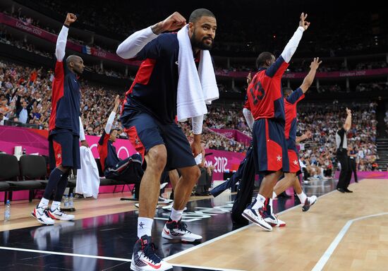 Olympics 2012. Men's Basketball. Argentina vs. USA