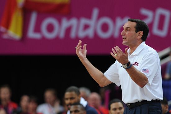 Olympics 2012. Men's Basketball. Argentina vs. USA
