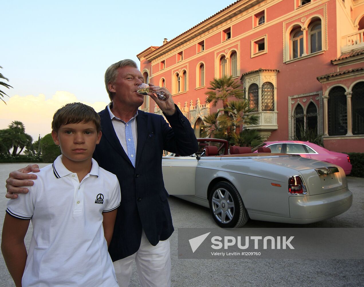 Flower Ball at Villa Ephrussi de Rothschild, Cote d'-Azur