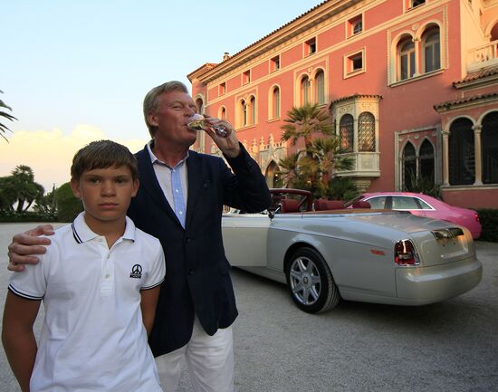 Flower Ball at Villa Ephrussi de Rothschild, Cote d'-Azur