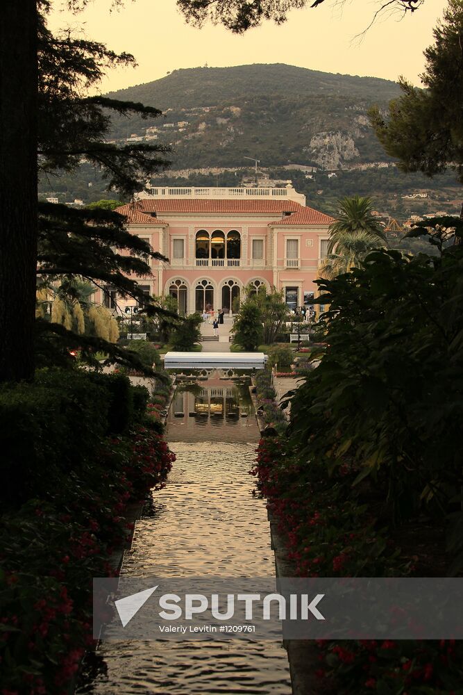 Flower Ball at Villa Ephrussi de Rothschild, Cote d'-Azur
