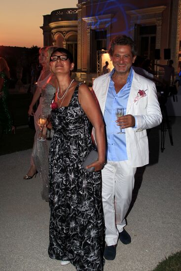 Flower Ball at Villa Ephrussi de Rothschild, Cote d'-Azur