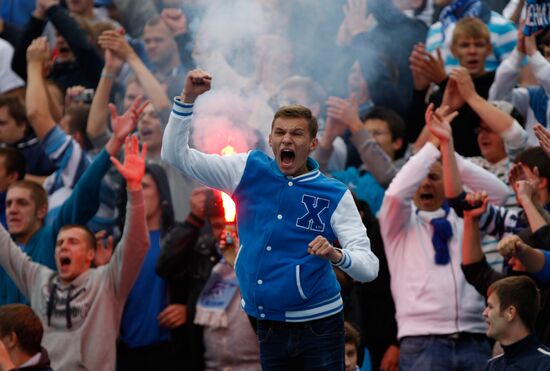 Football Russian Premier League. Zenit vs. Spartak