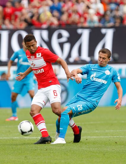 Football Russian Premier League. Zenit vs. Spartak