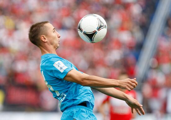 Football Russian Premier League. Zenit vs. Spartak