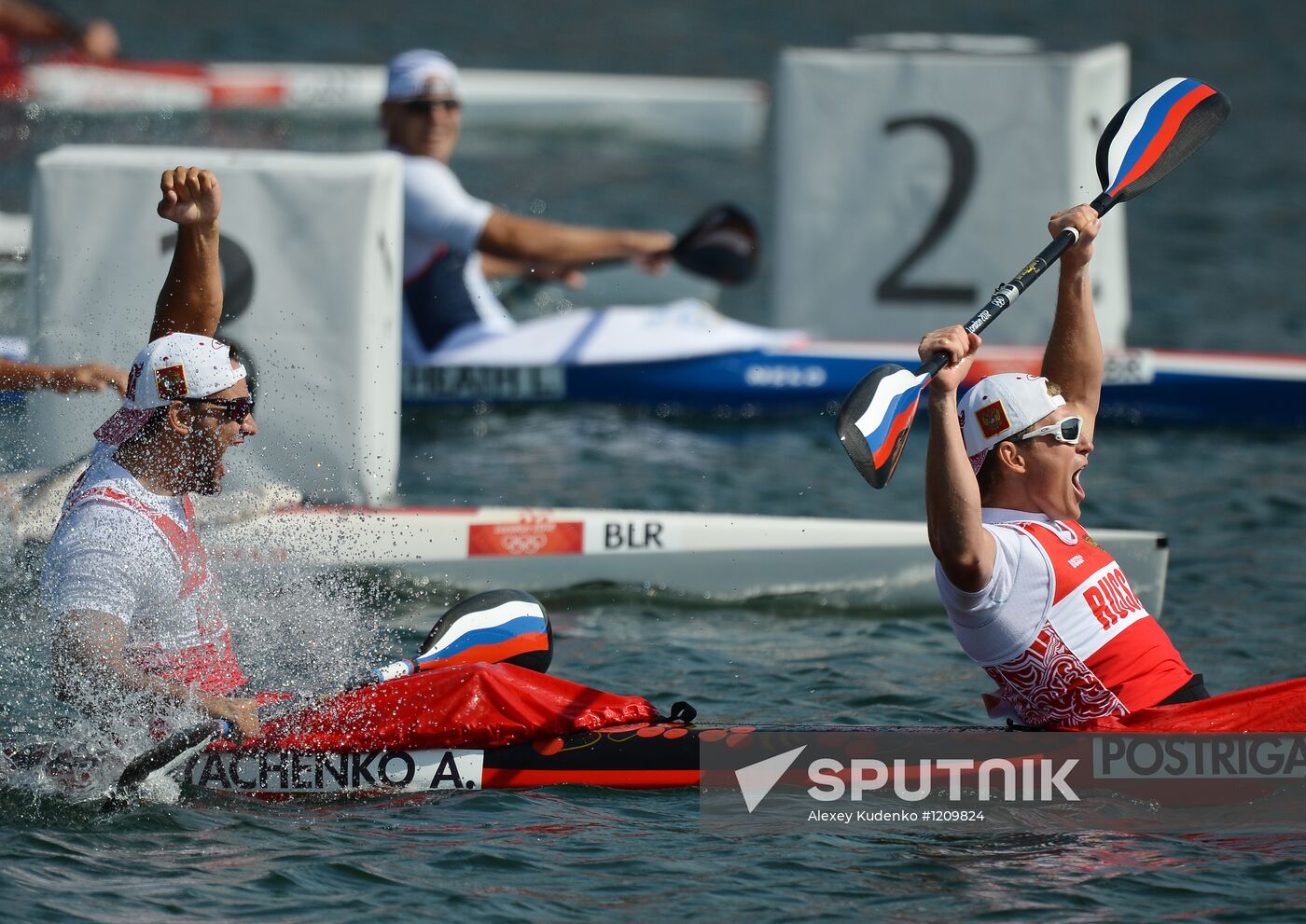 2012 Olympics. Canoe Sprint. Day Six