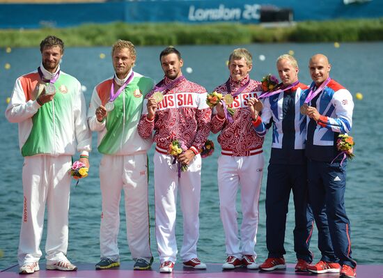 2012 Olympics. Canoe Sprint. Day Six