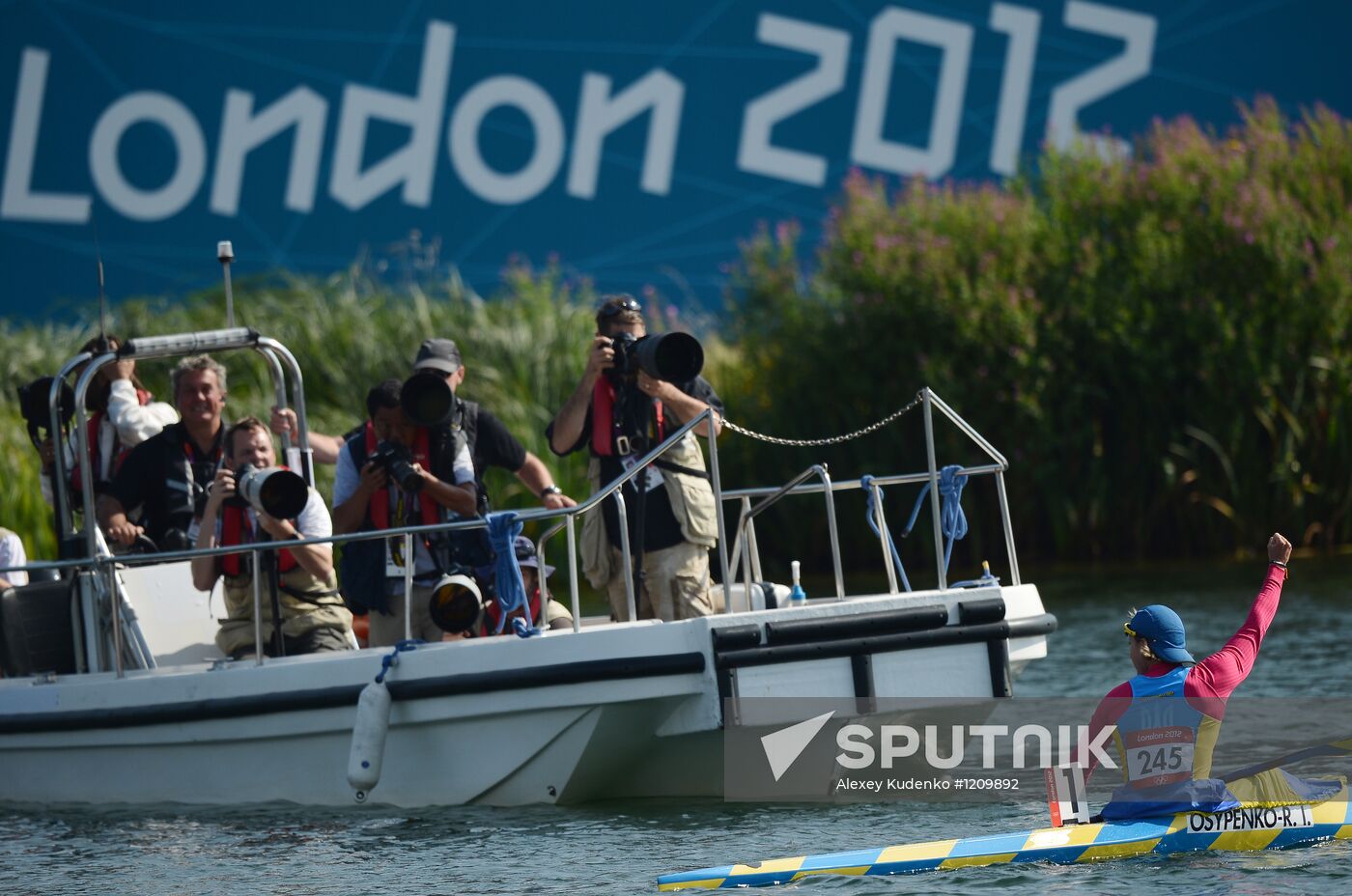 2012 Olympics. Canoe Sprint. Day Six
