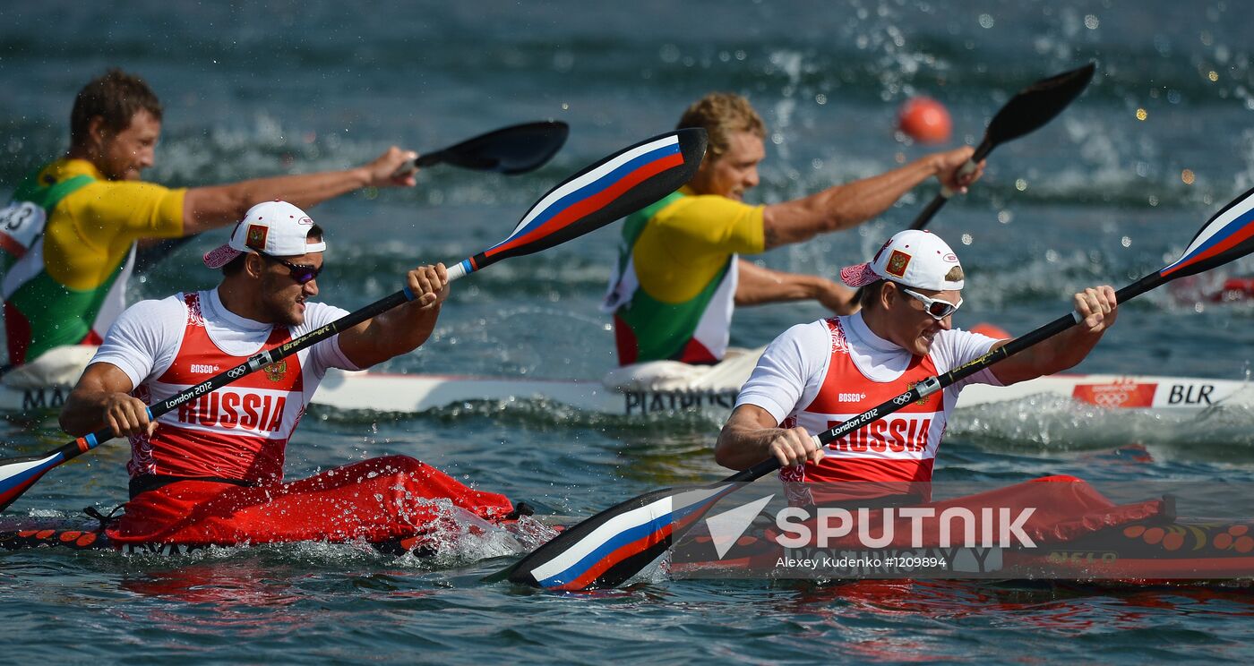 2012 Olympics. Canoe Sprint. Day Six