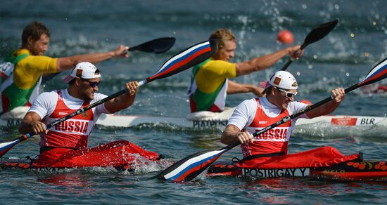 2012 Olympics. Canoe Sprint. Day Six