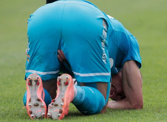 Football Russian Premier League. Zenit vs. Spartak