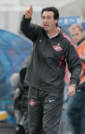 Football Russian Premier League. Zenit vs. Spartak