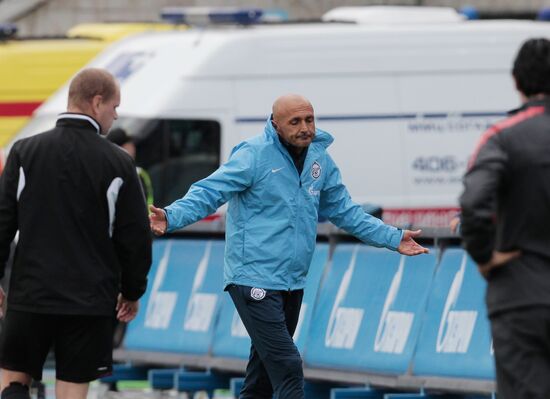 Football Russian Premier League. Zenit vs. Spartak