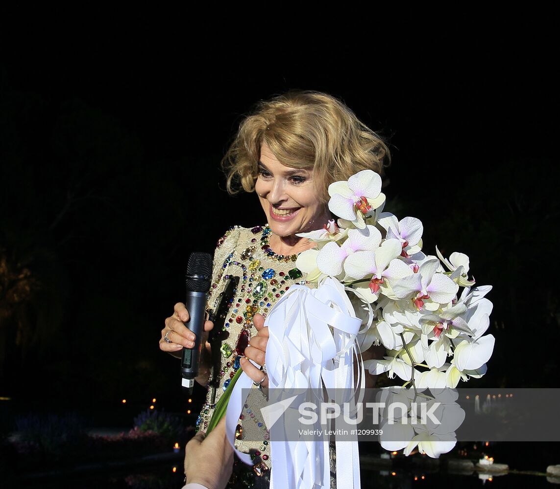 Flower Ball at Villa Ephrussi de Rothschild, Cote d'-Azur