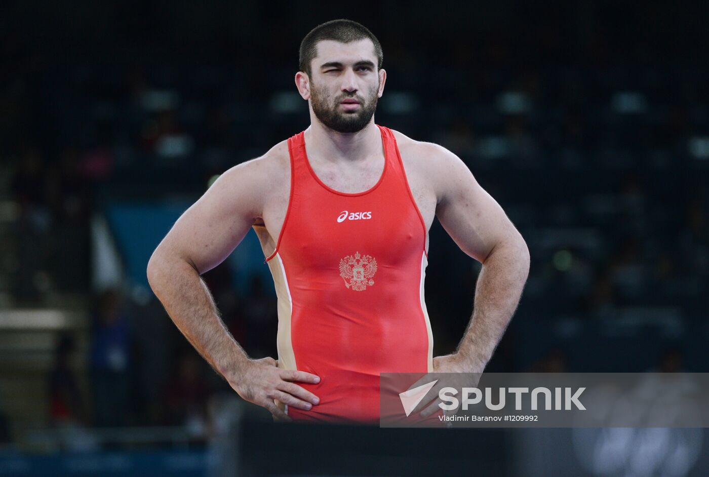 2012 Olympics. Men's freestyle wrestling. Day Two