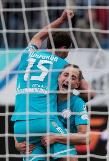 Football Russian Premier League. Zenit vs. Spartak