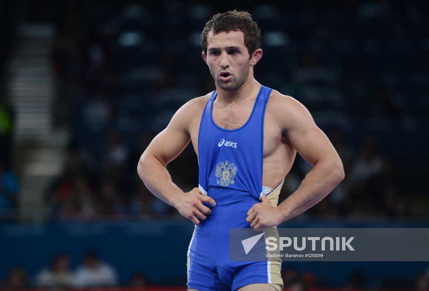 2012 Olympics. Men's freestyle wrestling. Day Two