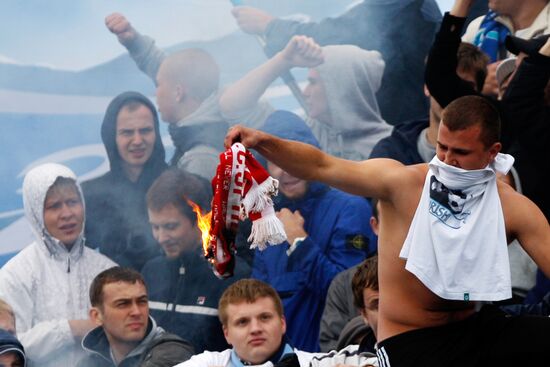 Football Russian Premier League. Zenit vs. Spartak