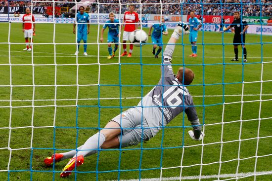 Football Russian Premier League. Zenit vs. Spartak