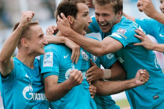 Football Russian Premier League. Zenit vs. Spartak