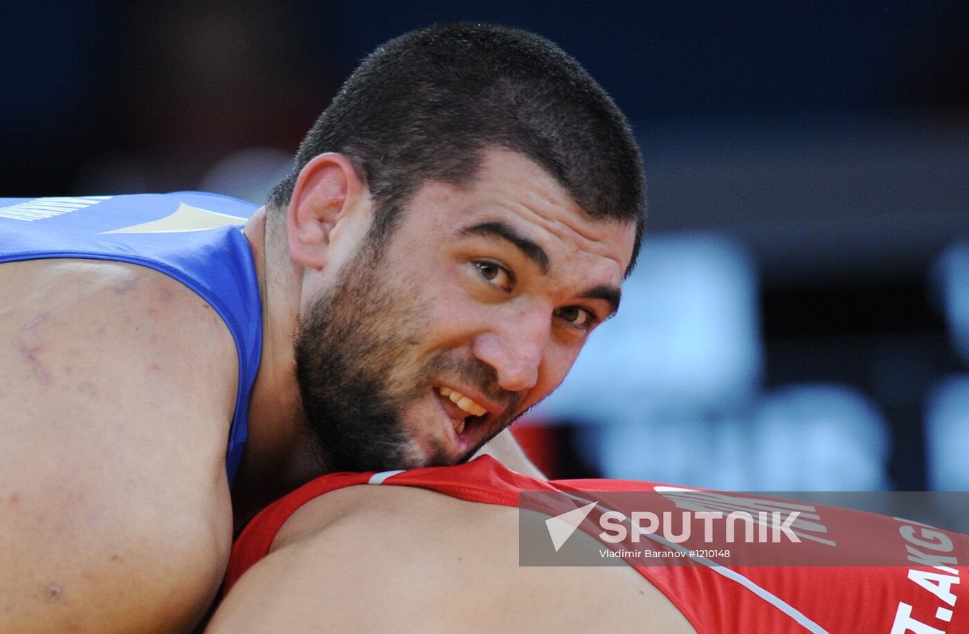 2012 Olympics. Men's freestyle wrestling. Day Two