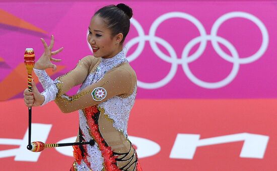 2012 Olympics. Rhythmic gymnastics. Individual all-around