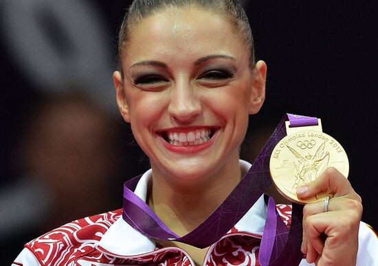 2012 Olympics. Rhythmic gymnastics. Individual all-around