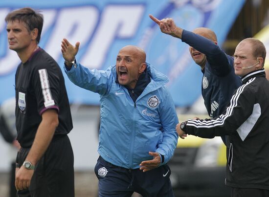 Football Russian Premier League. Zenit vs. Spartak