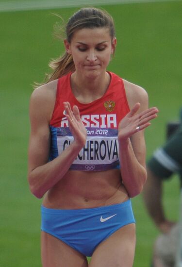 2012 Olympics. Athletics. Day Niine, Evening session