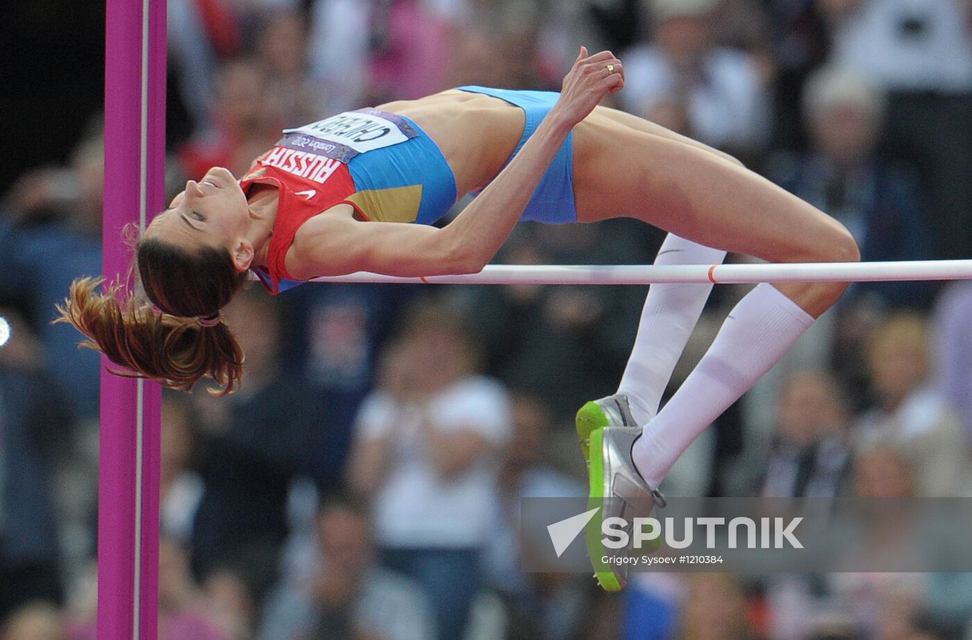 2012 Olympics. Athletics. Day Niine, Evening session