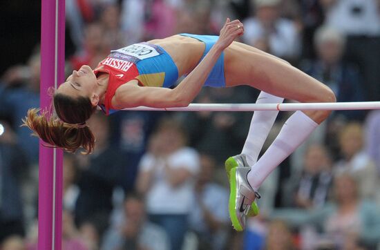 2012 Olympics. Athletics. Day Niine, Evening session