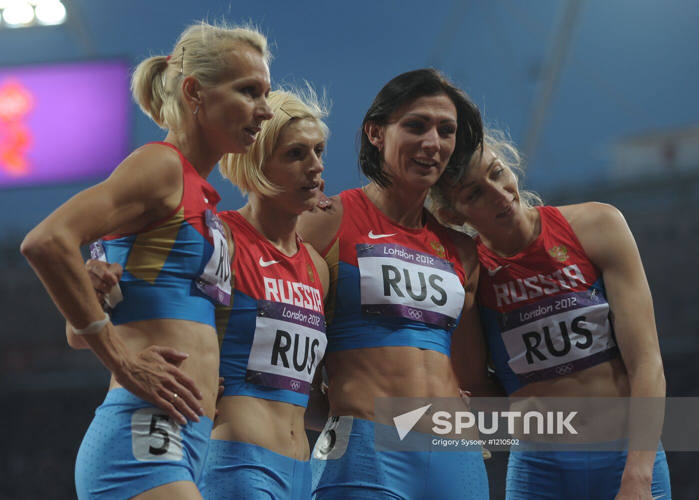 Olympics 2012 Athletics. Day 9 Evening session