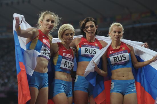 Olympics 2012 Athletics. Day 9 Evening session
