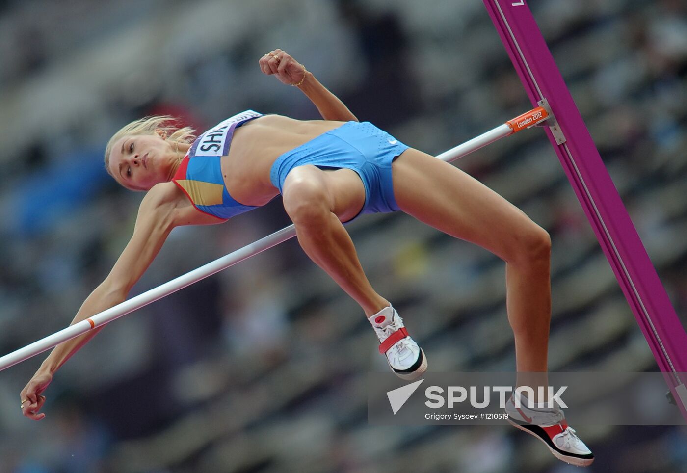 2012 Olympics. Athletics. Day nine. Evening session