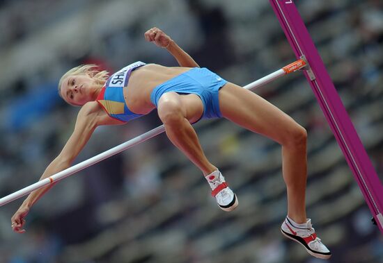 2012 Olympics. Athletics. Day nine. Evening session